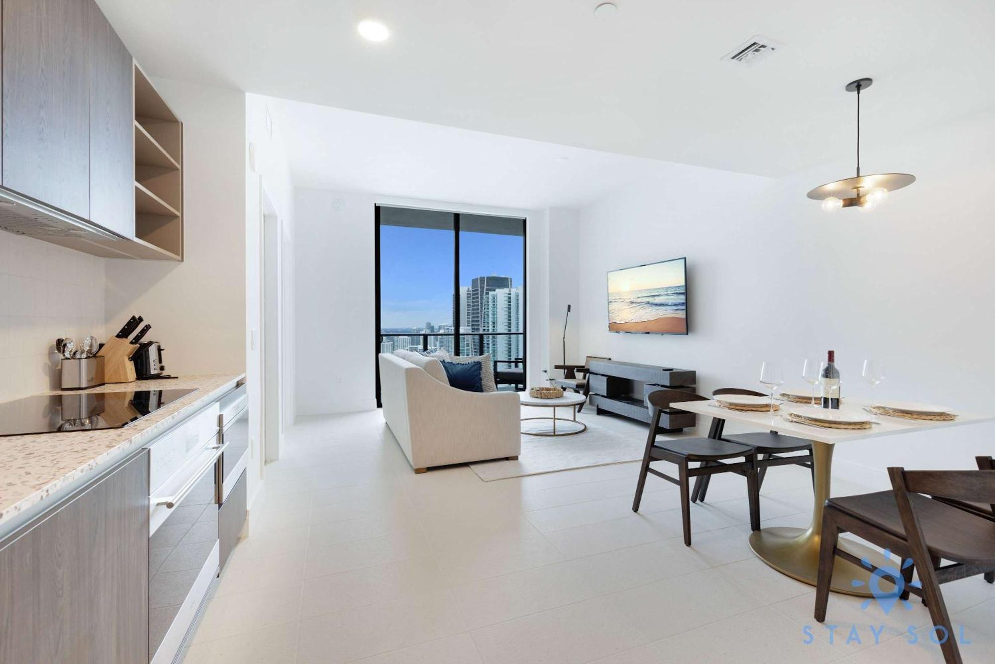 Chic Downtown - Views Gym & Pool Apartamento